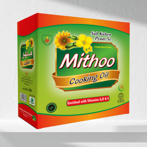 Mithoo Cooking Oil 900 ML Pouch Carton